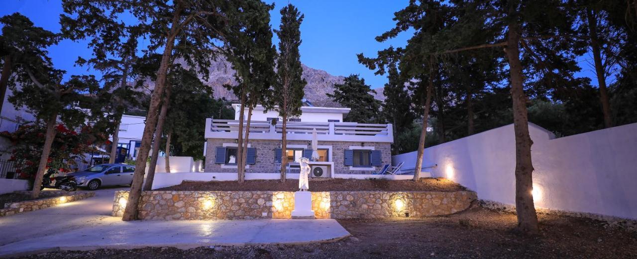 Marialenas House - Stone House At Myrties Beach Kalymnos エクステリア 写真