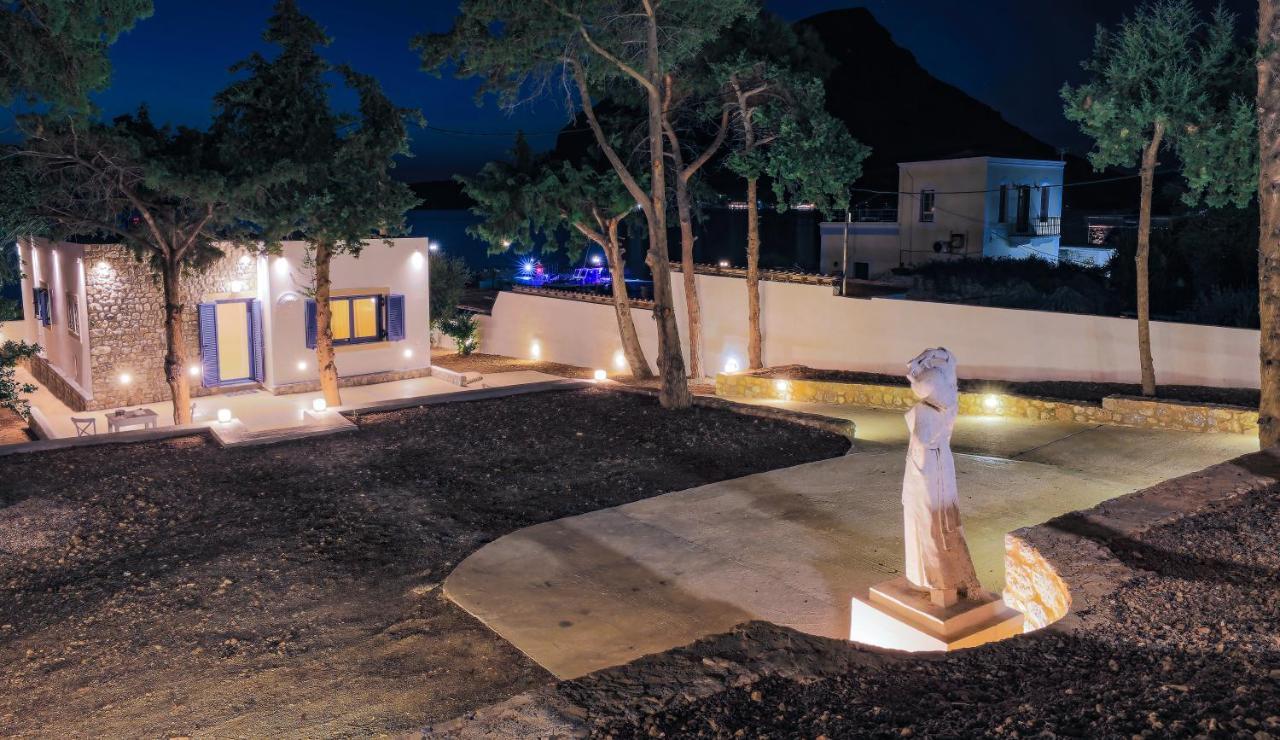 Marialenas House - Stone House At Myrties Beach Kalymnos エクステリア 写真